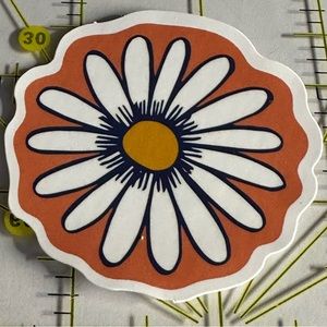 •Brand New• Flower Power Aesthetic Waterproof Sticker